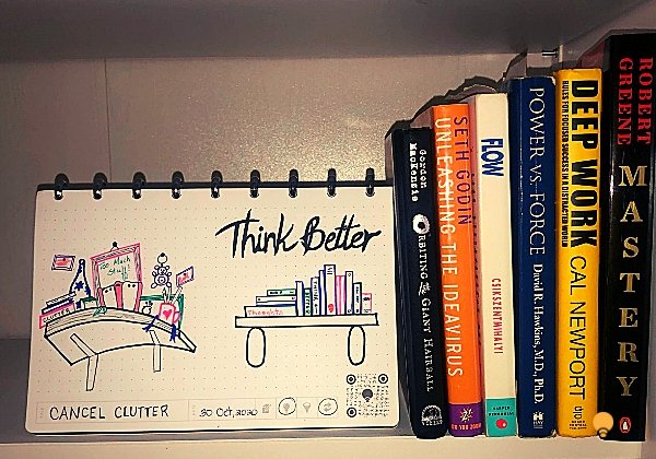Cancel Clutter - THINKERS Notebook
