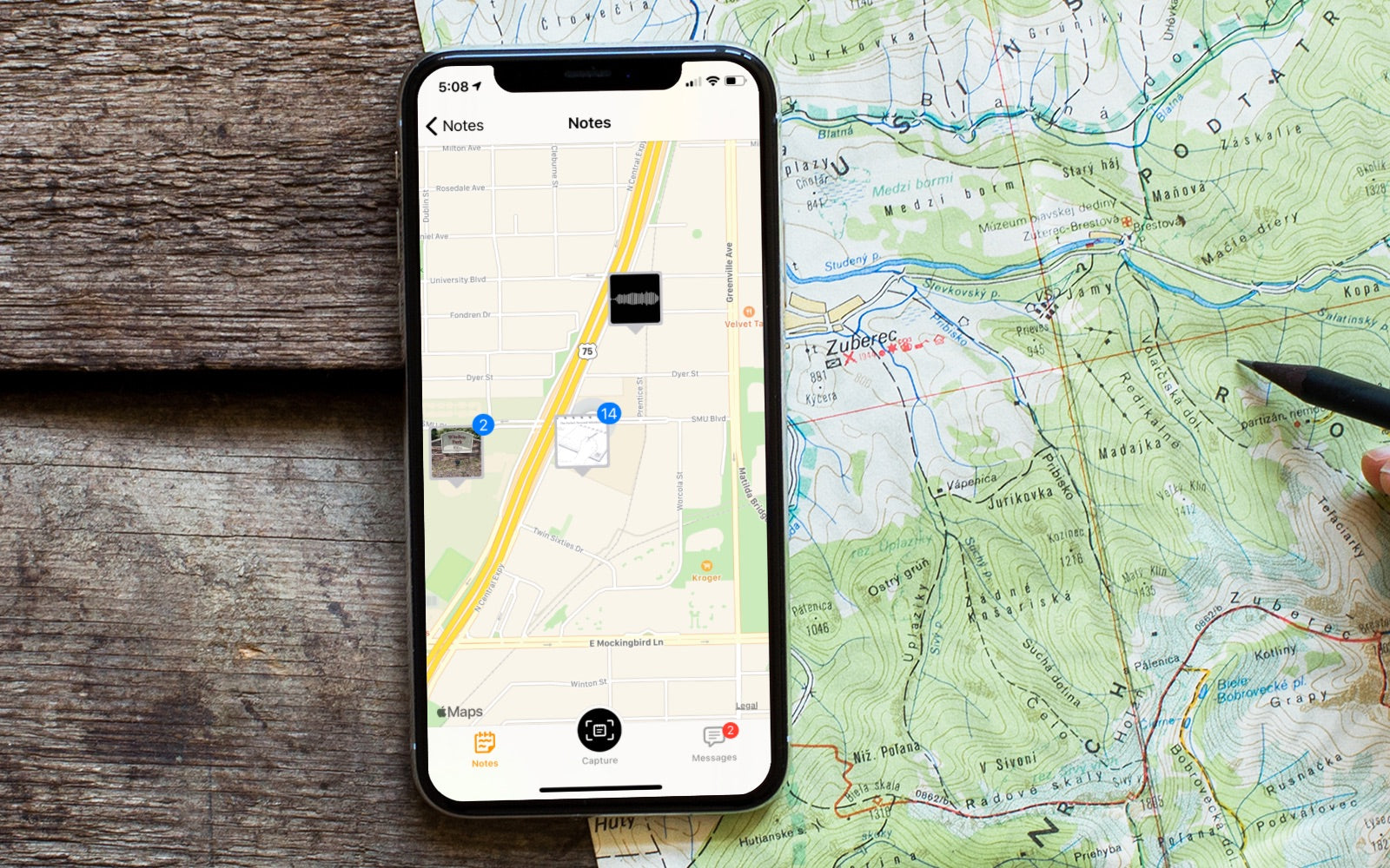 Do you travel? The THINKERS App makes it easy to find your notes with our built-in mapping feature. The perfect solution for consultants, bloggers, and travelers that want a quick way to find their handwritten notes based on their location.