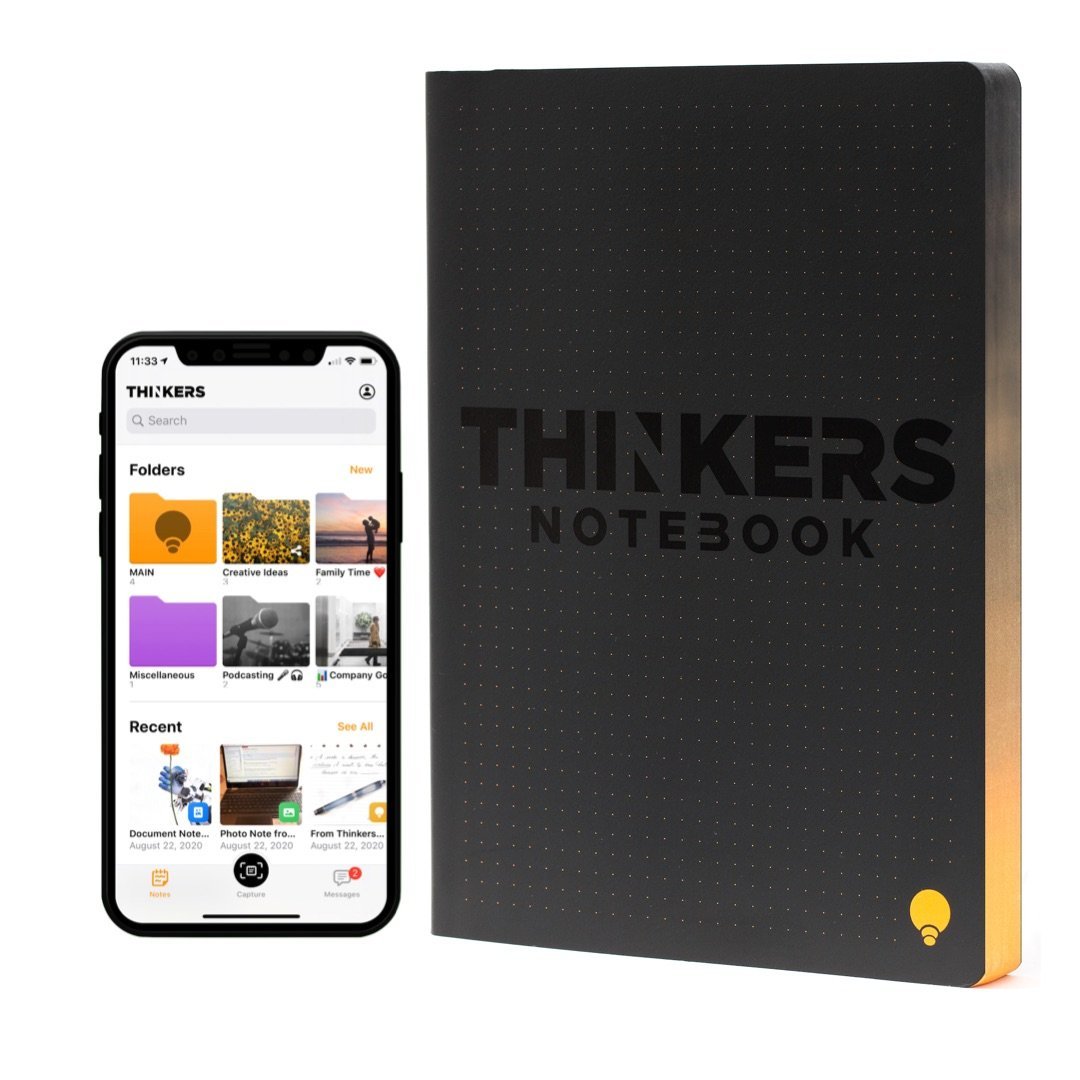 THINKERS Notebook - Transform your ideas from paper to the cloud